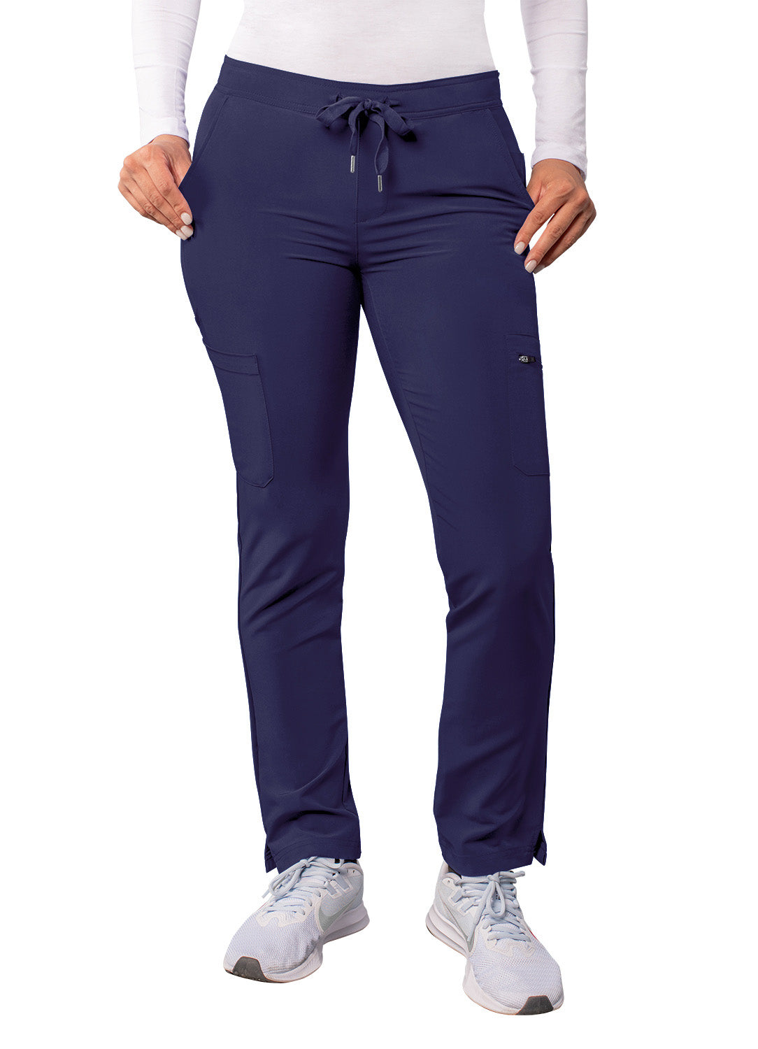 ADAR Addition Women's Skinny Leg Cargo Drawstring Pant Tall