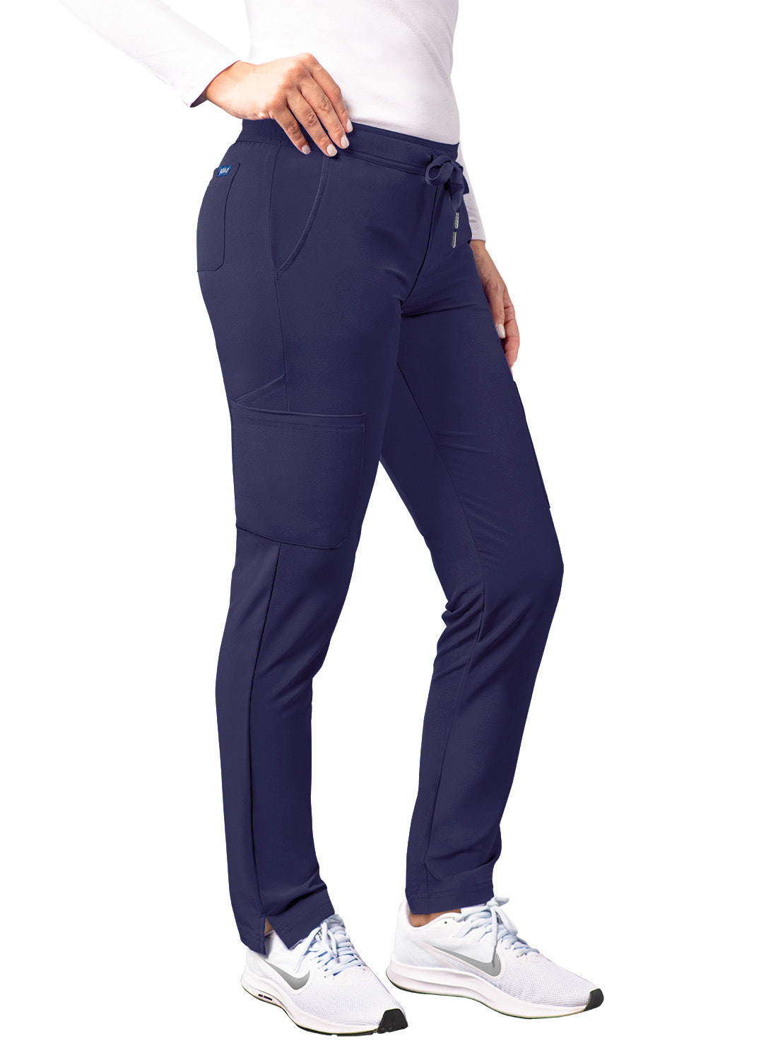 ADAR Addition Women's Skinny Leg Cargo Drawstring Pant Tall