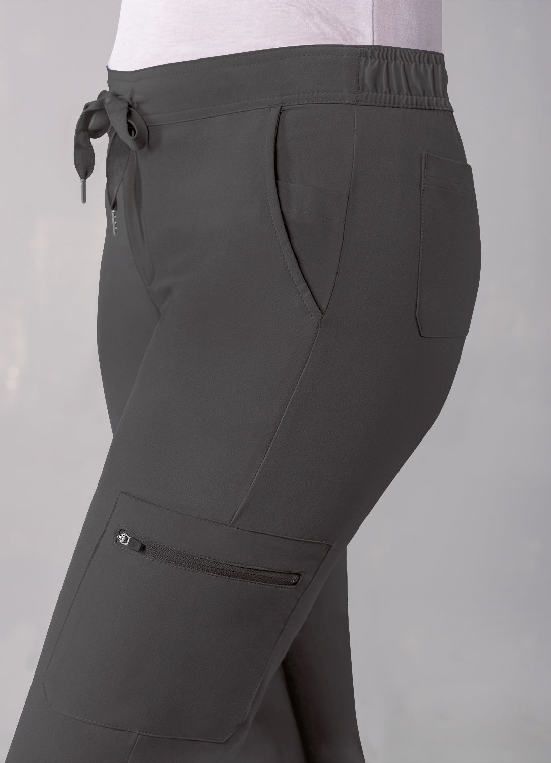 ADAR Addition Women's Skinny Leg Cargo Drawstring Pant Tall