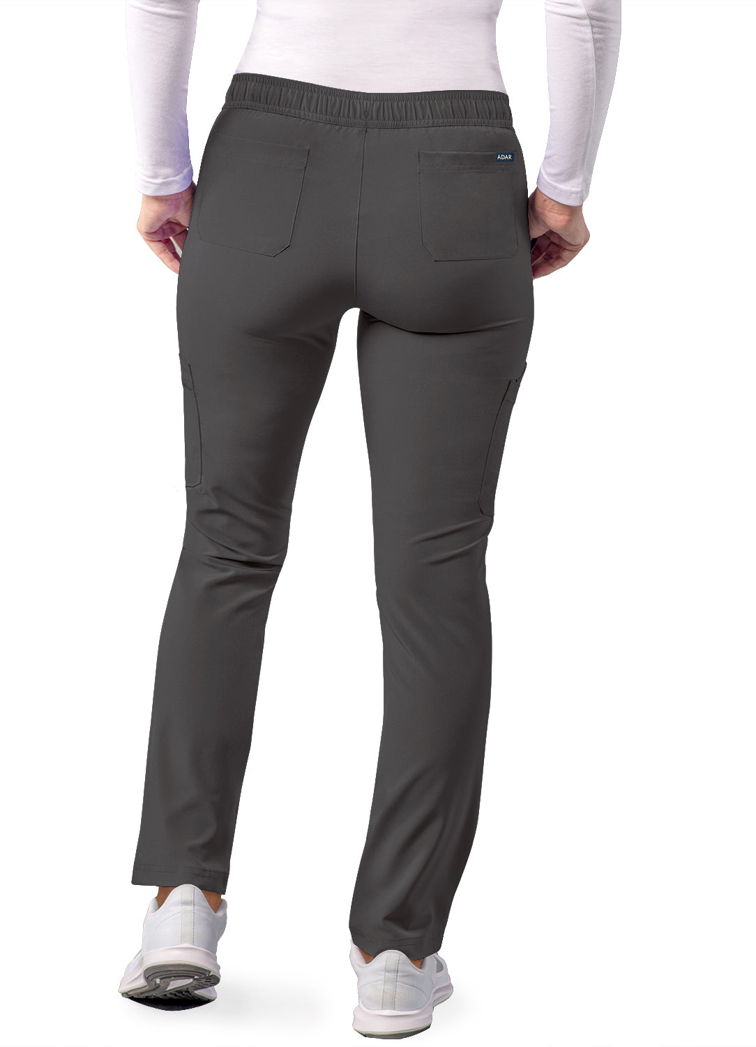 ADAR Addition Women's Skinny Leg Cargo Drawstring Pant Tall
