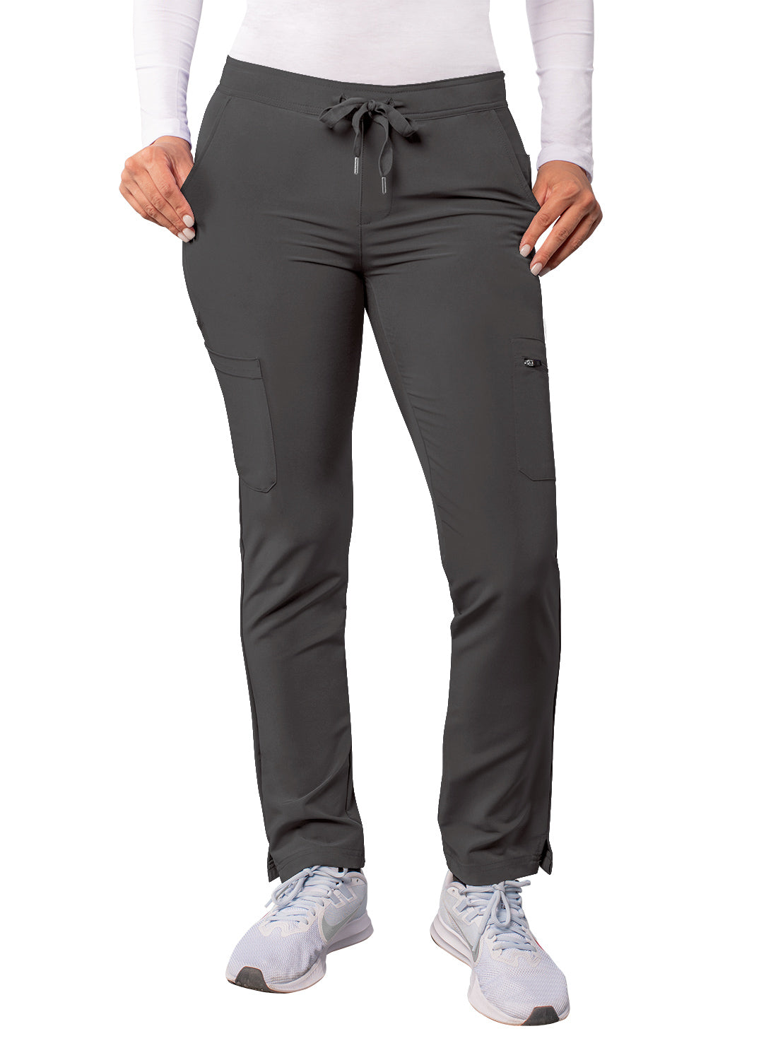 ADAR Addition Women's Skinny Leg Cargo Drawstring Pant Tall