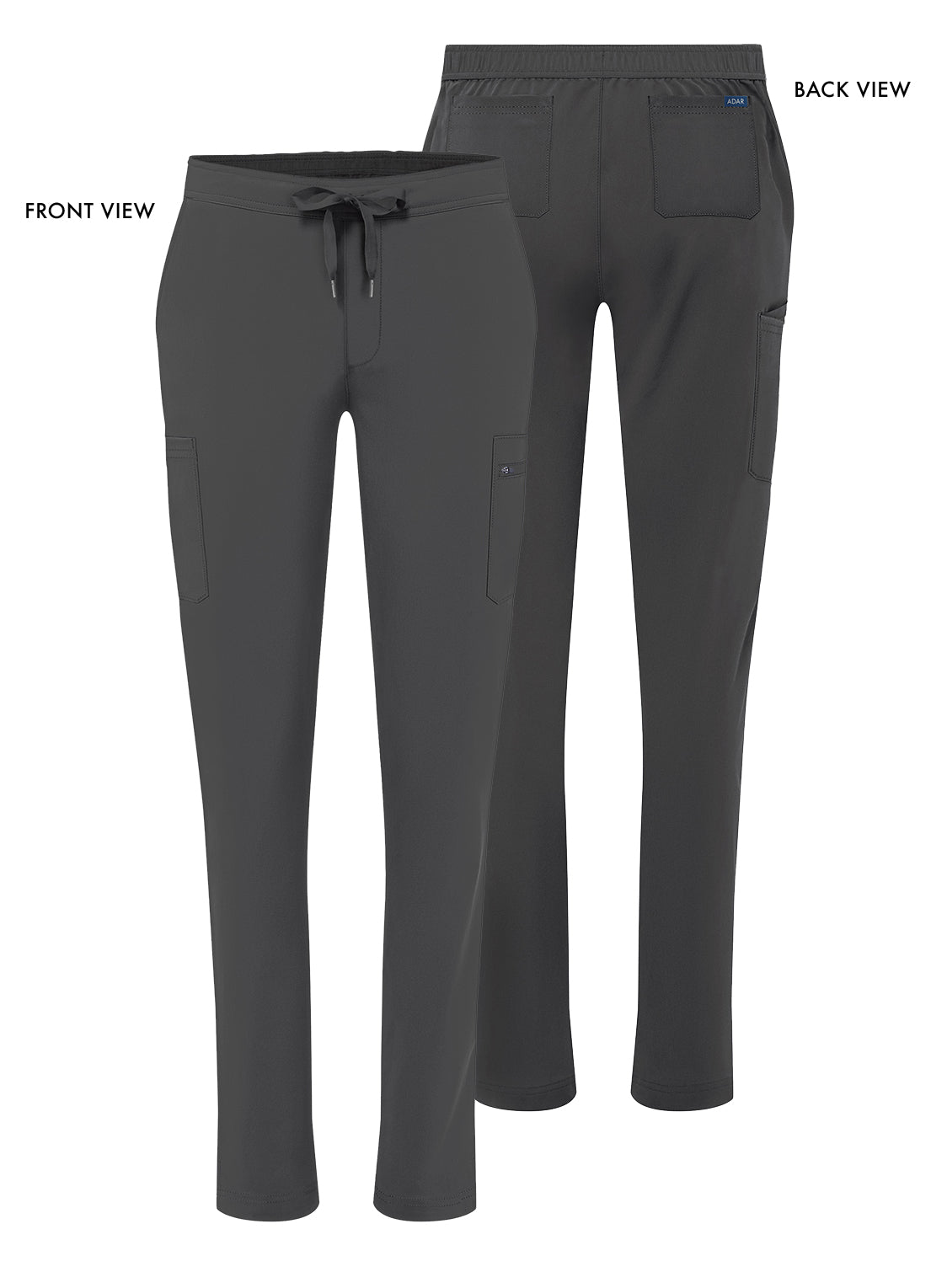 ADAR Addition Women's Skinny Leg Cargo Drawstring Pant Tall