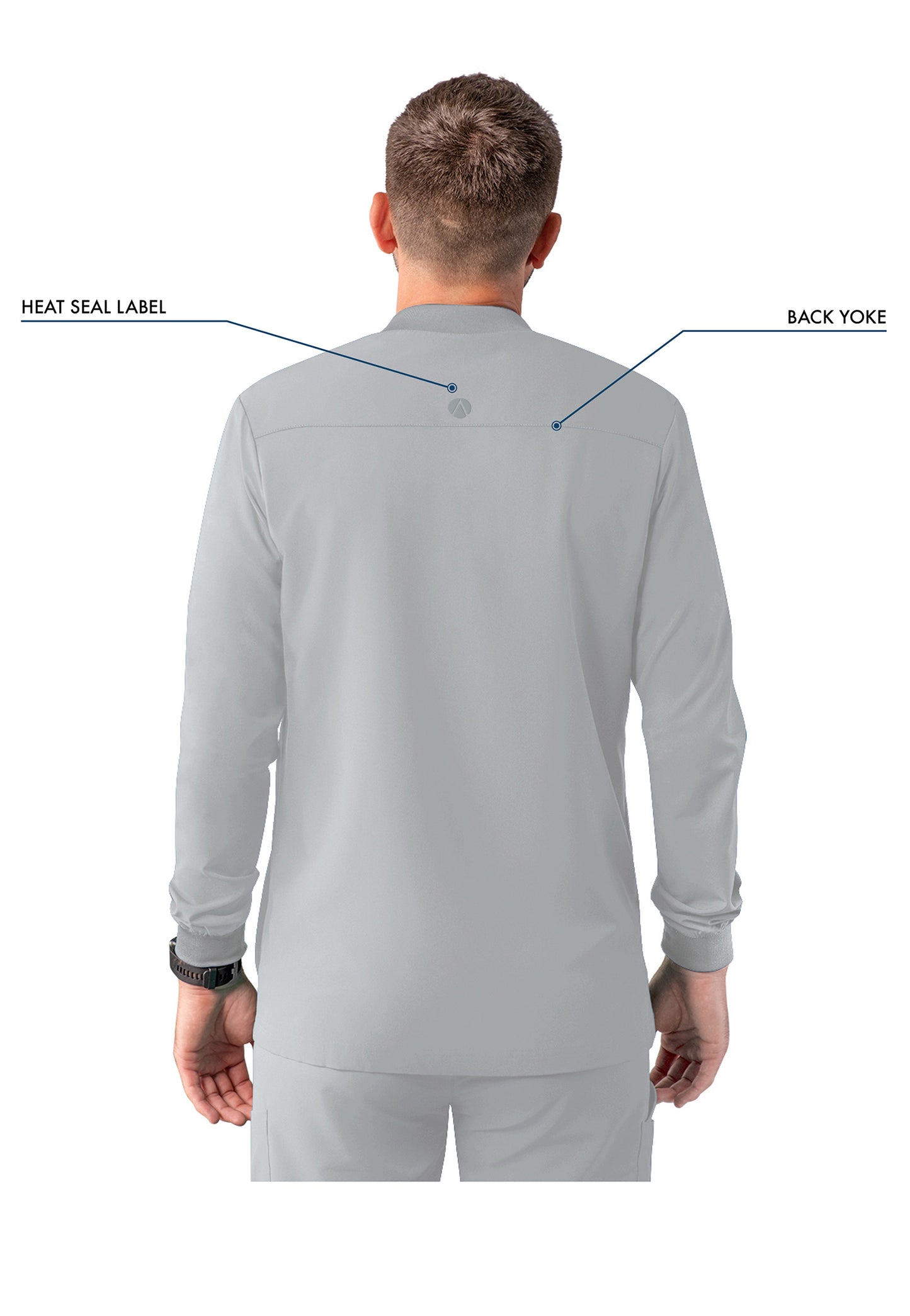 ADAR Addition Men's Bomber Zipped Jacket (More Color)