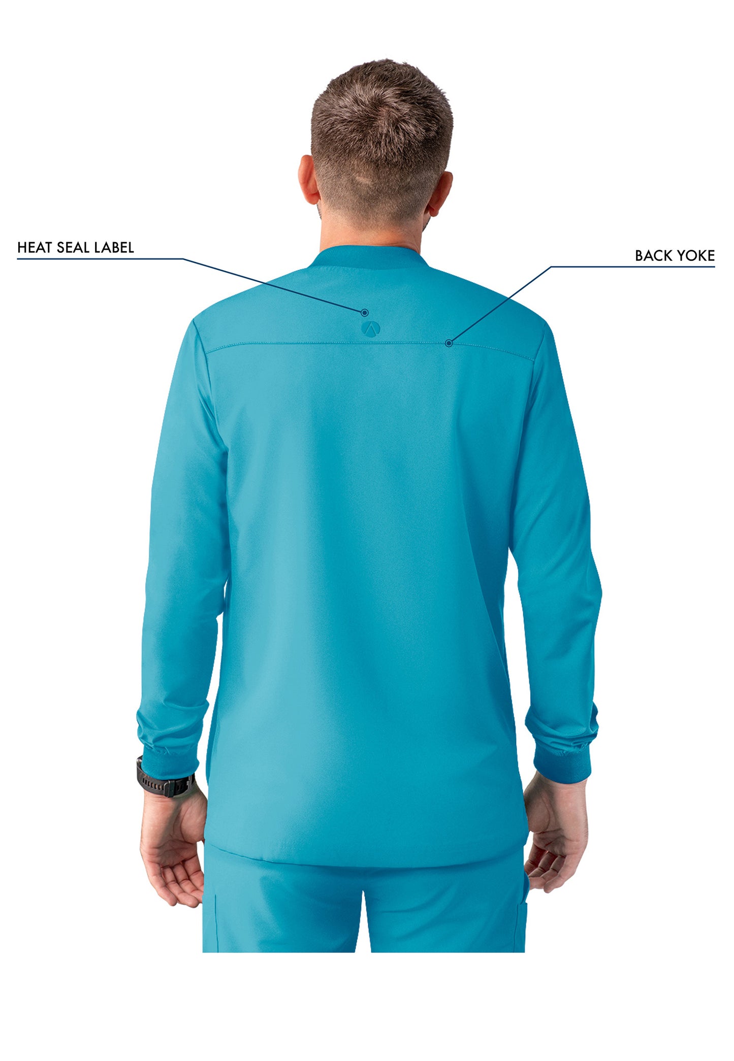 ADAR Addition Men's Bomber Zipped Jacket (More Color)
