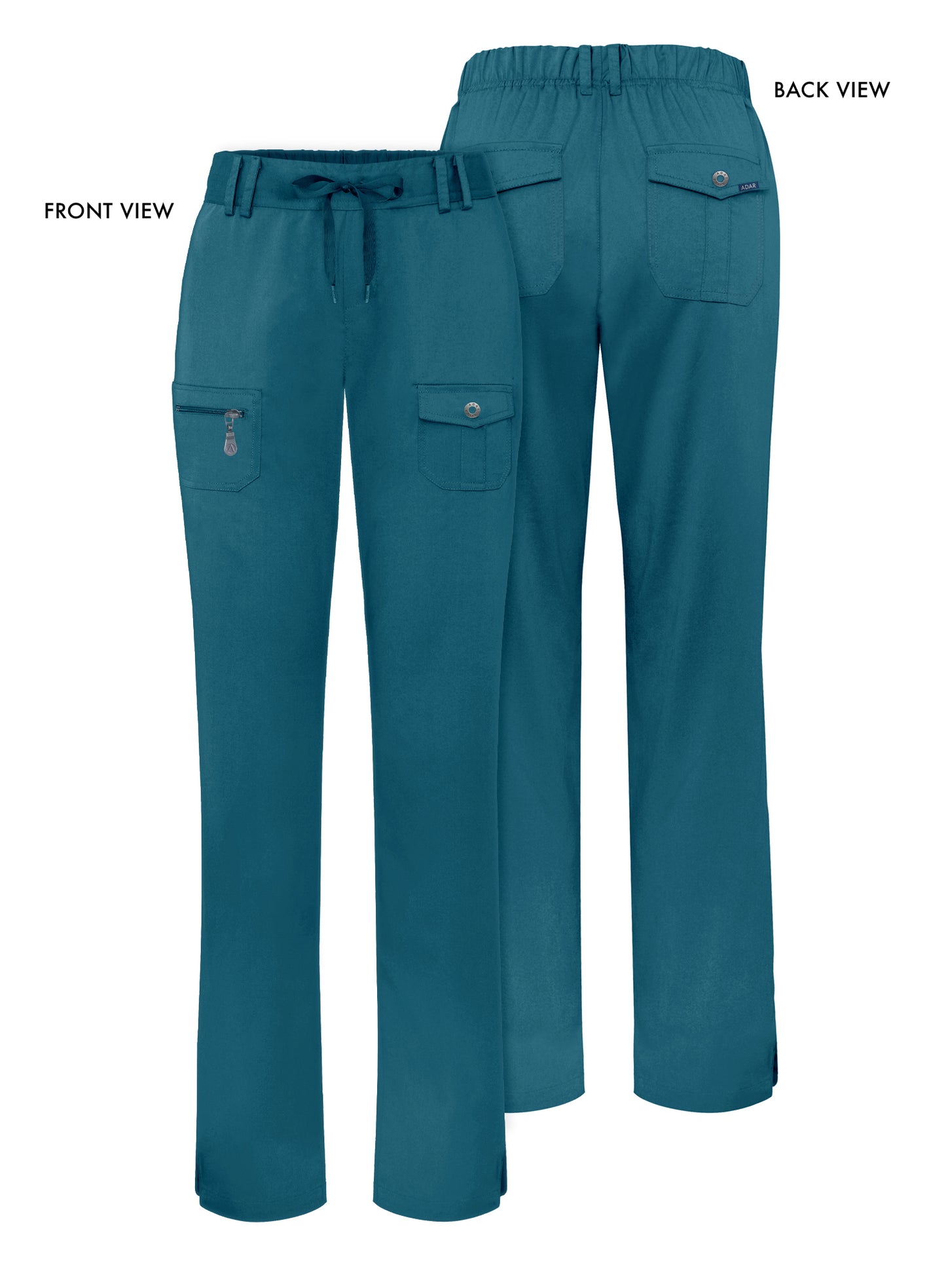ADAR Pro Women's Slim Fit 6 Pocket Pant