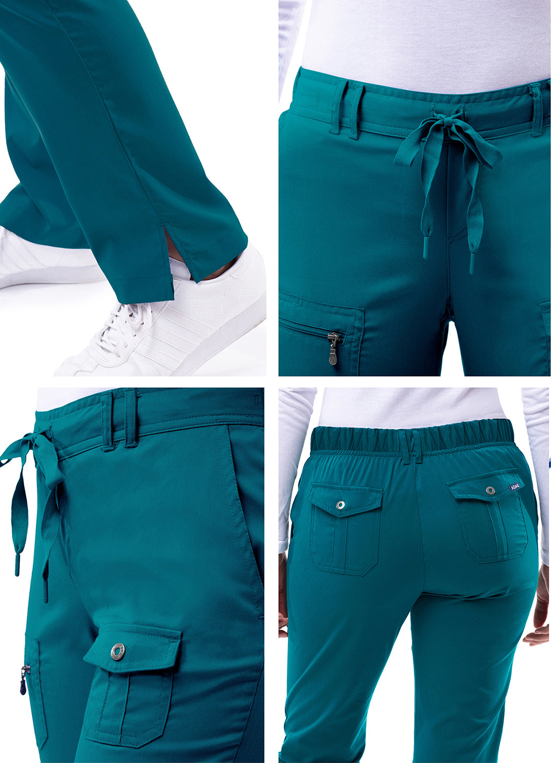 ADAR Pro Women's Slim Fit 6 Pocket Pant