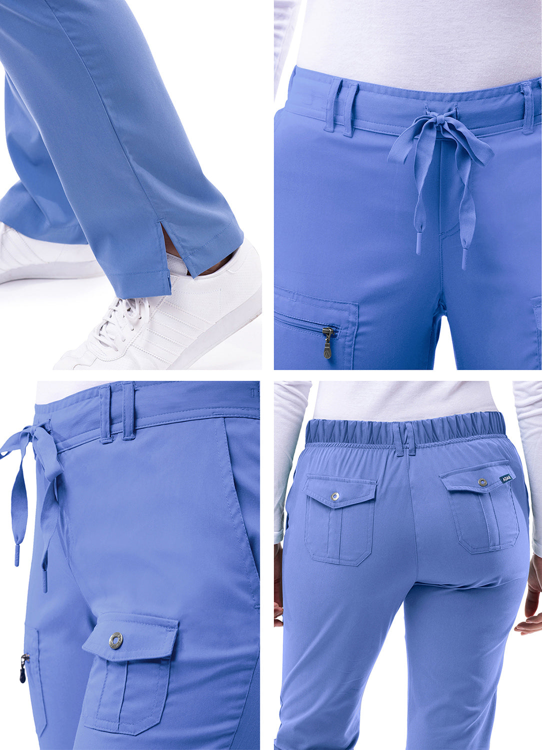 ADAR Pro Women's Slim Fit 6 Pocket Pant