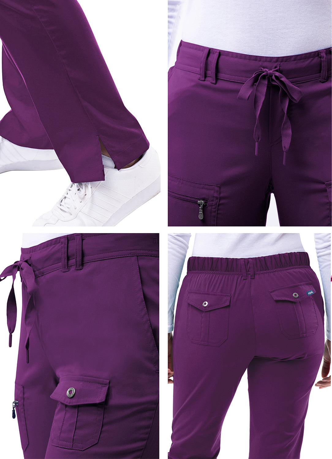 ADAR Pro Women's Slim Fit 6 Pocket Pant