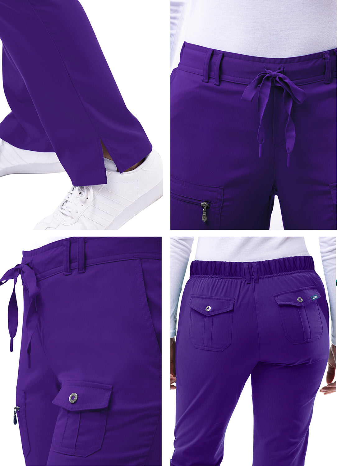 ADAR Pro Women's Slim Fit 6 Pocket Pant