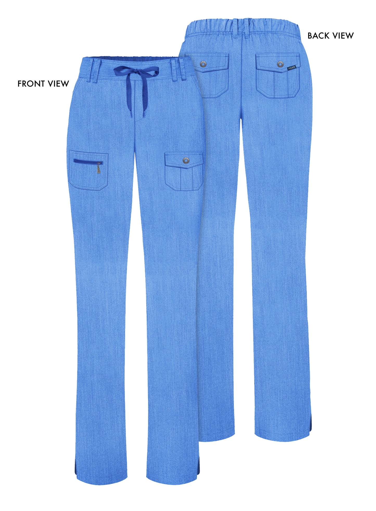 ADAR Pro Women's Slim Fit 6 Pocket Pant