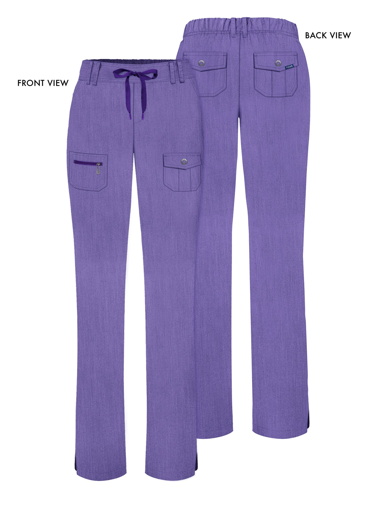 ADAR Pro Women's Slim Fit 6 Pocket Pant