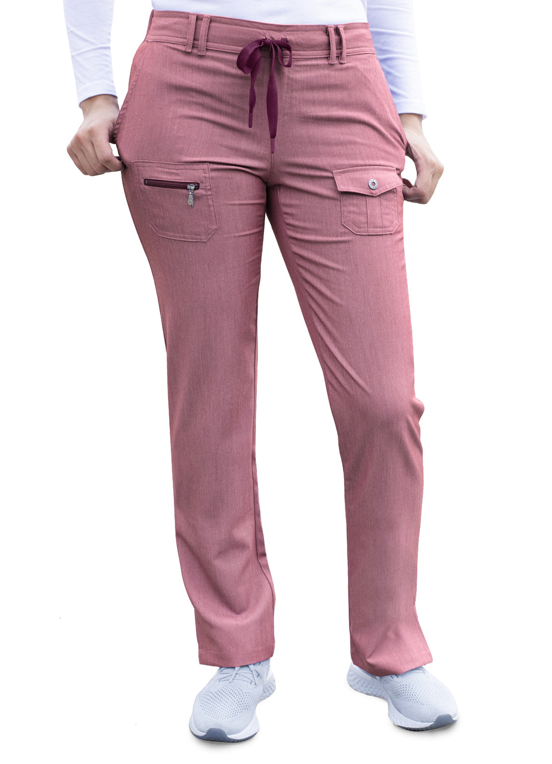 ADAR Pro Women's Slim Fit 6 Pocket Pant  Petite (More Color)