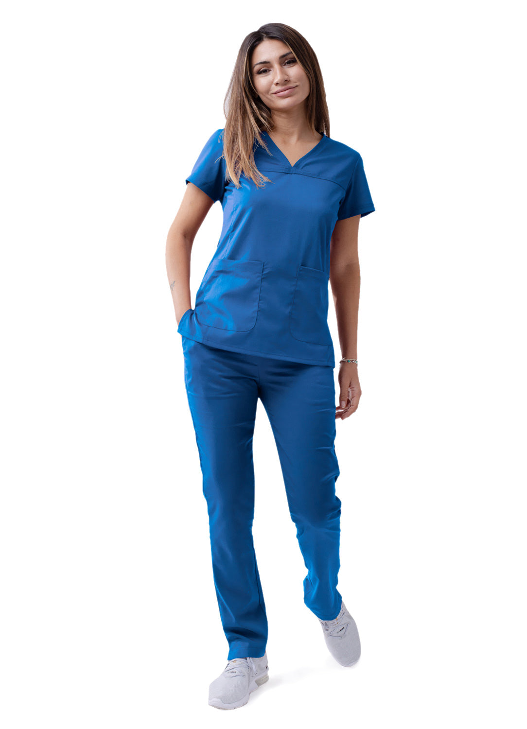 ADAR Pro Women's Sweetheart V-neck Scrub Top (More Color)