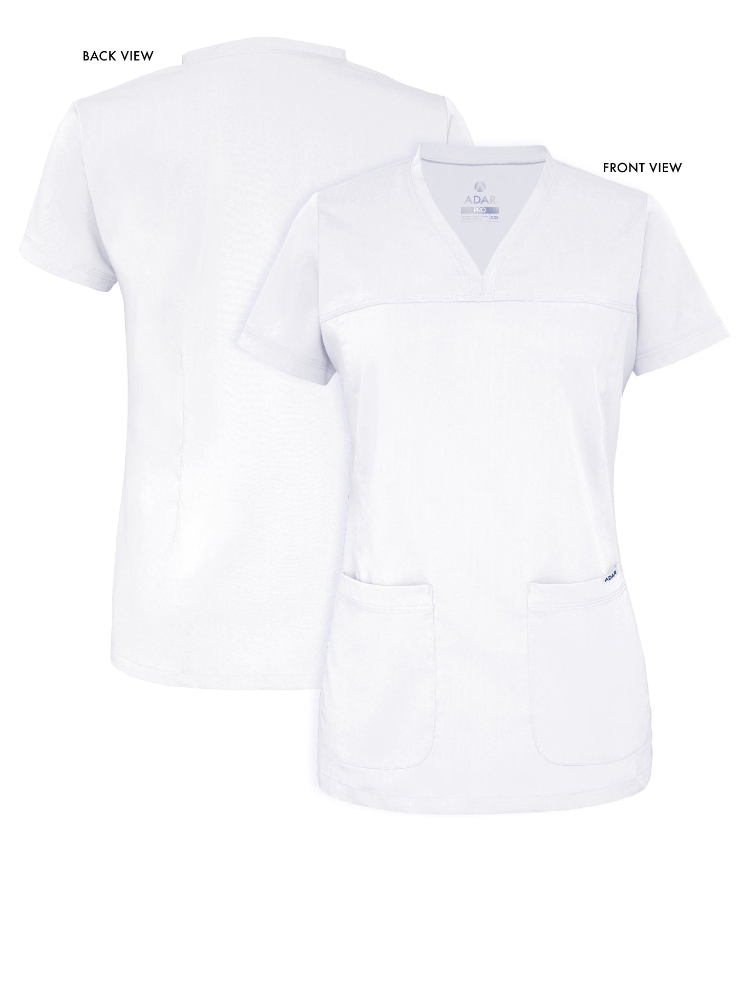 ADAR Pro Women's Sweetheart V-neck Scrub Top (More Color)