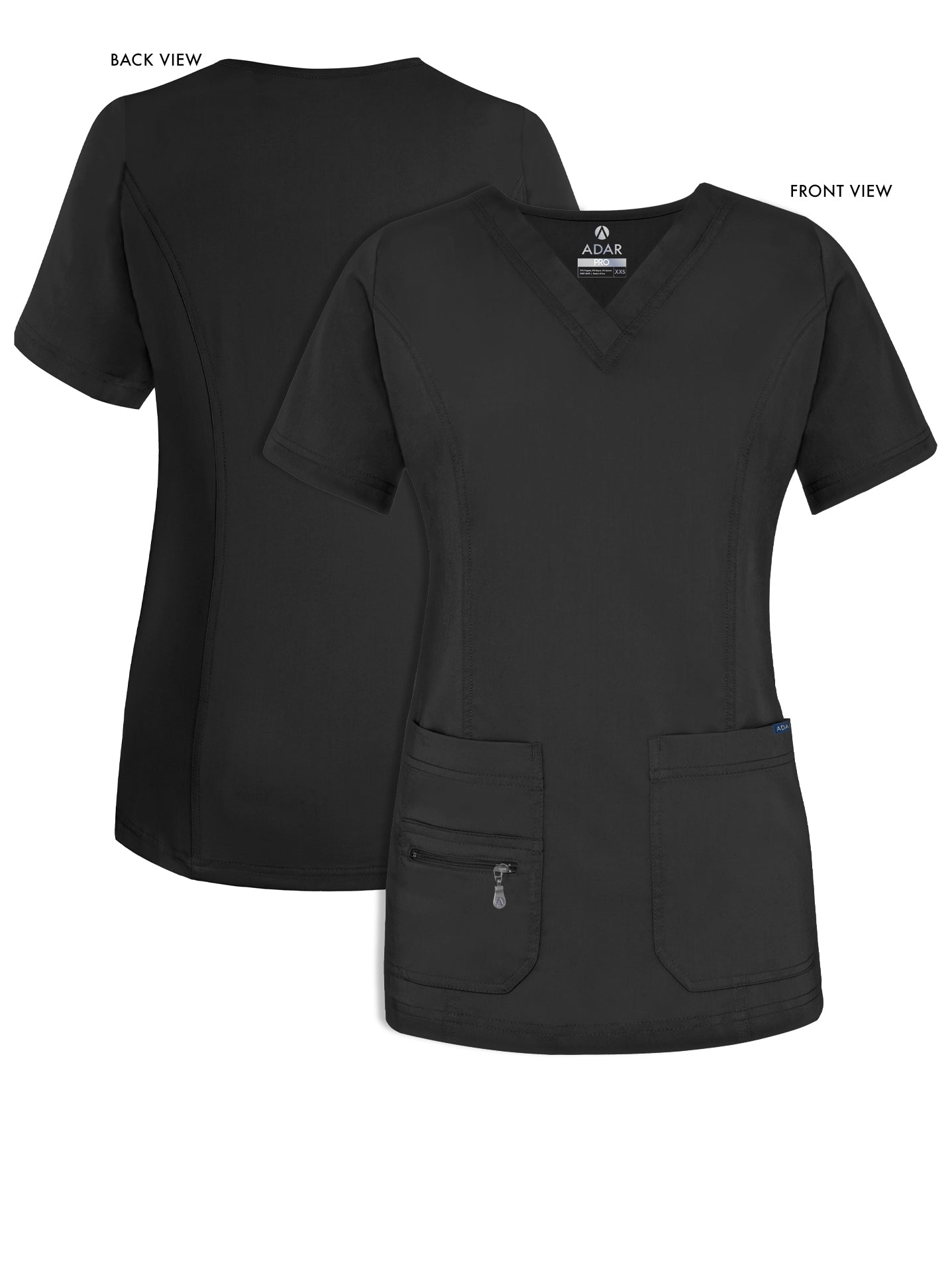ADAR Pro Womens Elevated V-neck Scrub Top