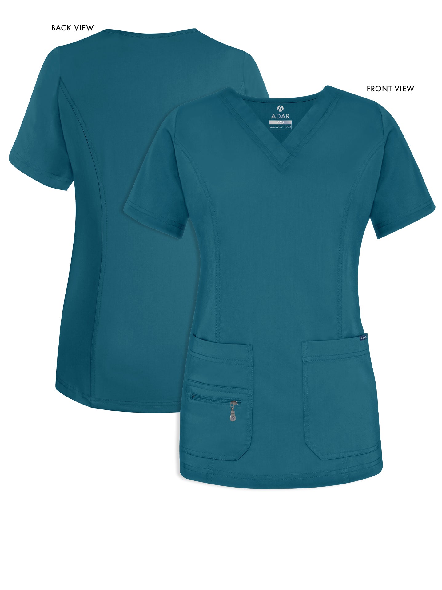 ADAR Pro Womens Elevated V-neck Scrub Top