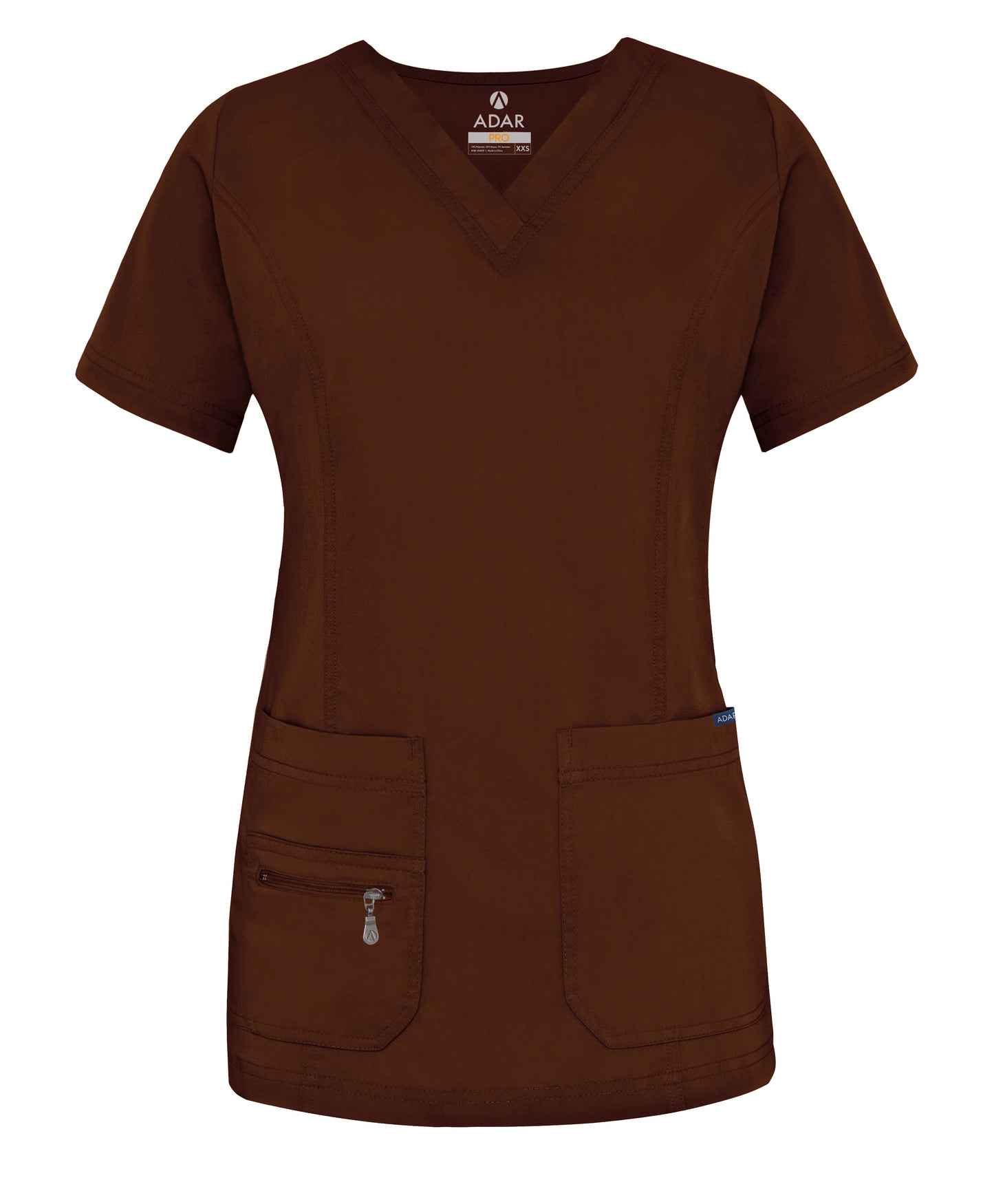 ADAR Pro Womens Elevated V-neck Scrub Top