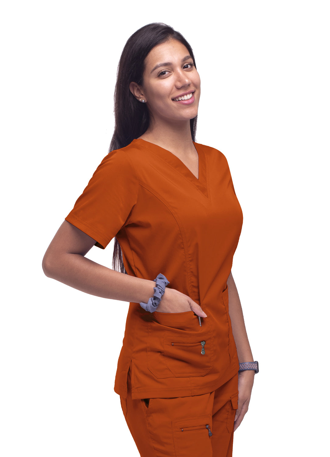 ADAR Pro Womens Elevated V-neck Scrub Top