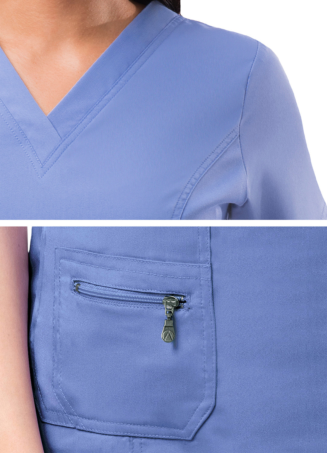 ADAR Pro Womens Elevated V-neck Scrub Top