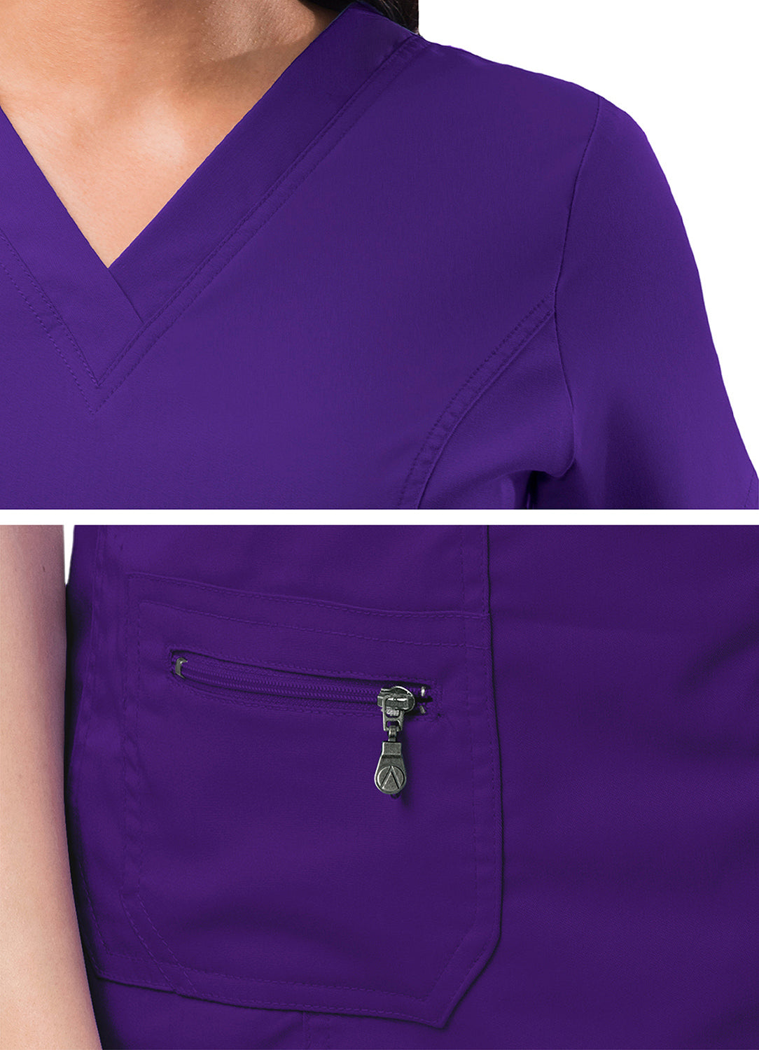 ADAR Pro Womens Elevated V-neck Scrub Top
