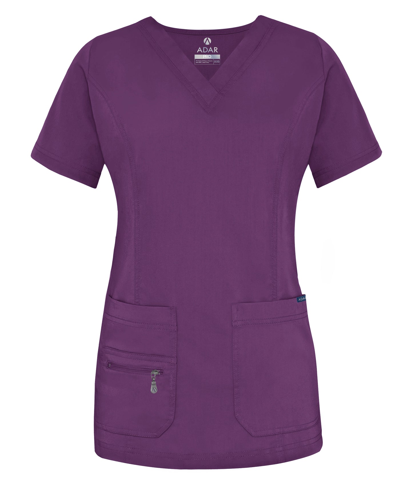 ADAR Pro Womens Elevated V-neck Scrub Top