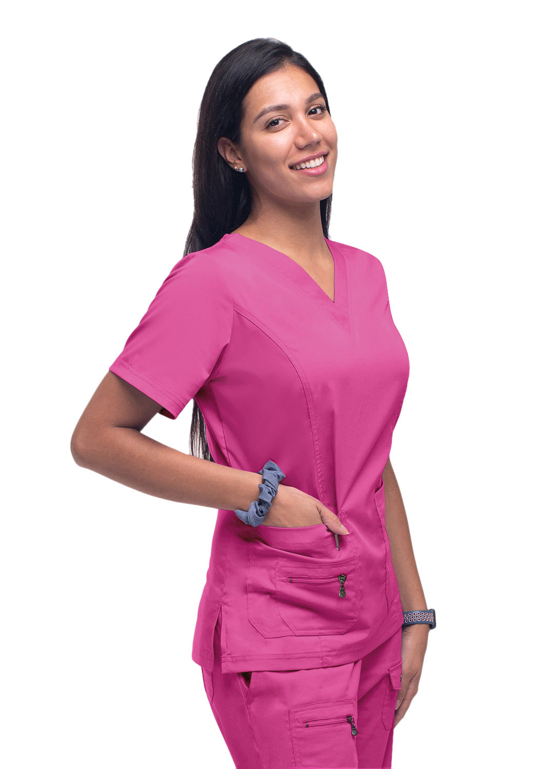 ADAR Pro Womens Elevated V-neck Scrub Top