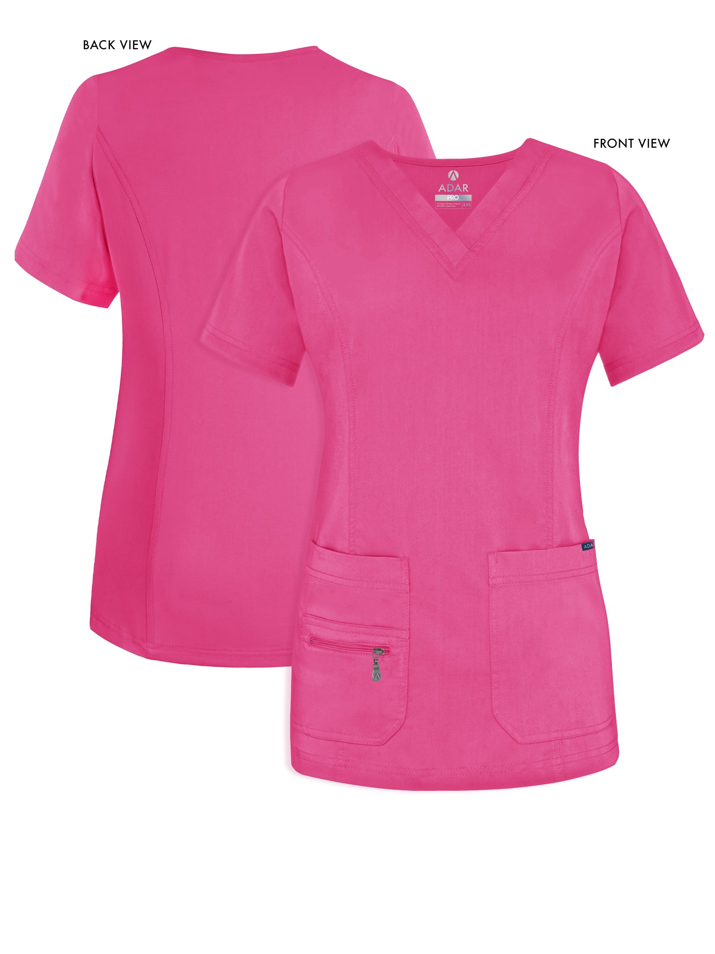 ADAR Pro Womens Elevated V-neck Scrub Top