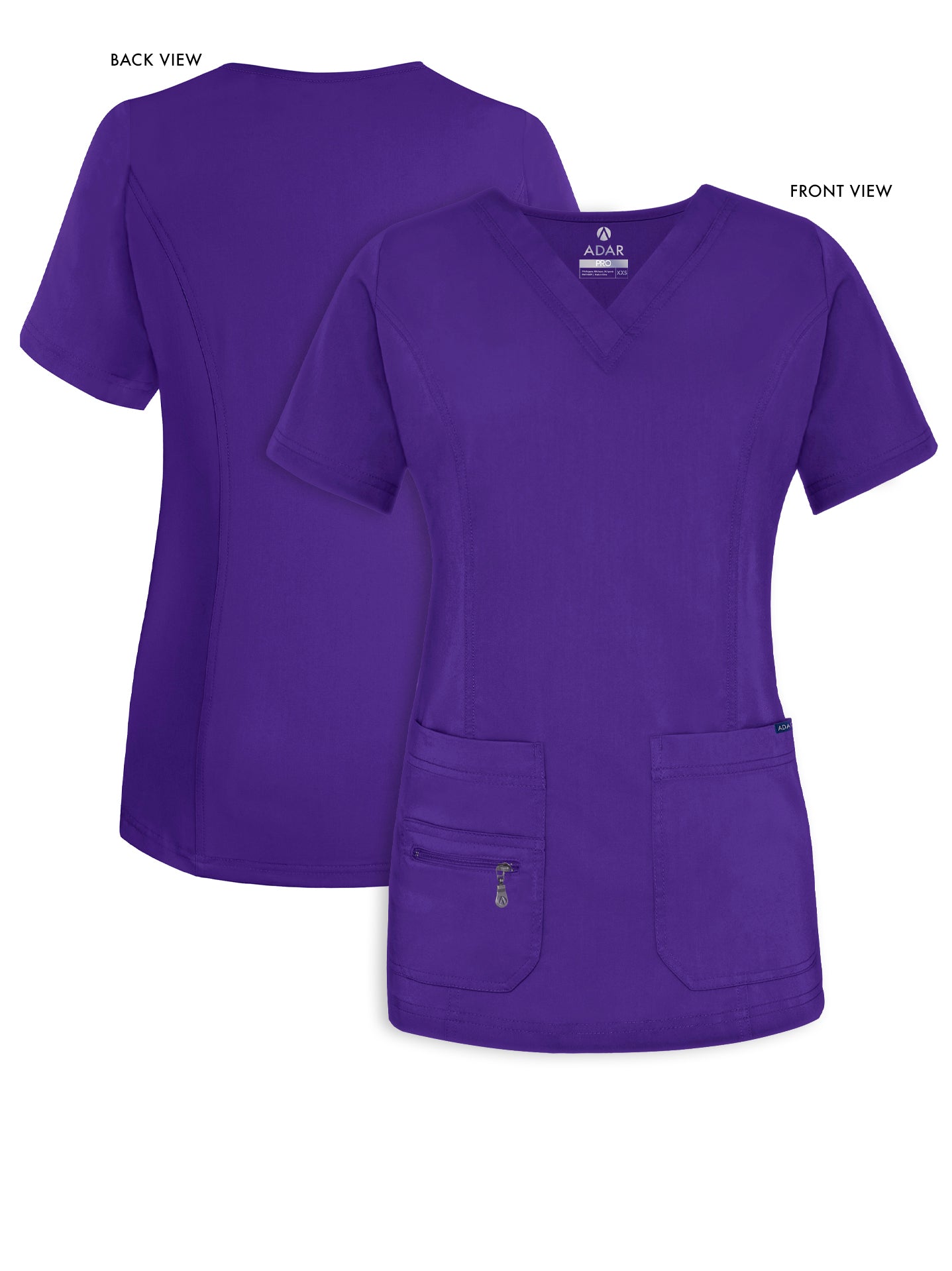 ADAR Pro Womens Elevated V-neck Scrub Top