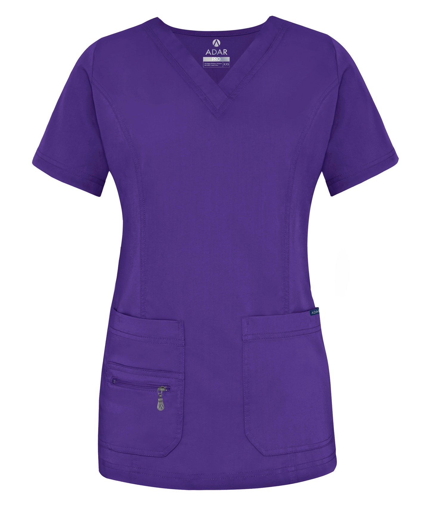ADAR Pro Womens Elevated V-neck Scrub Top