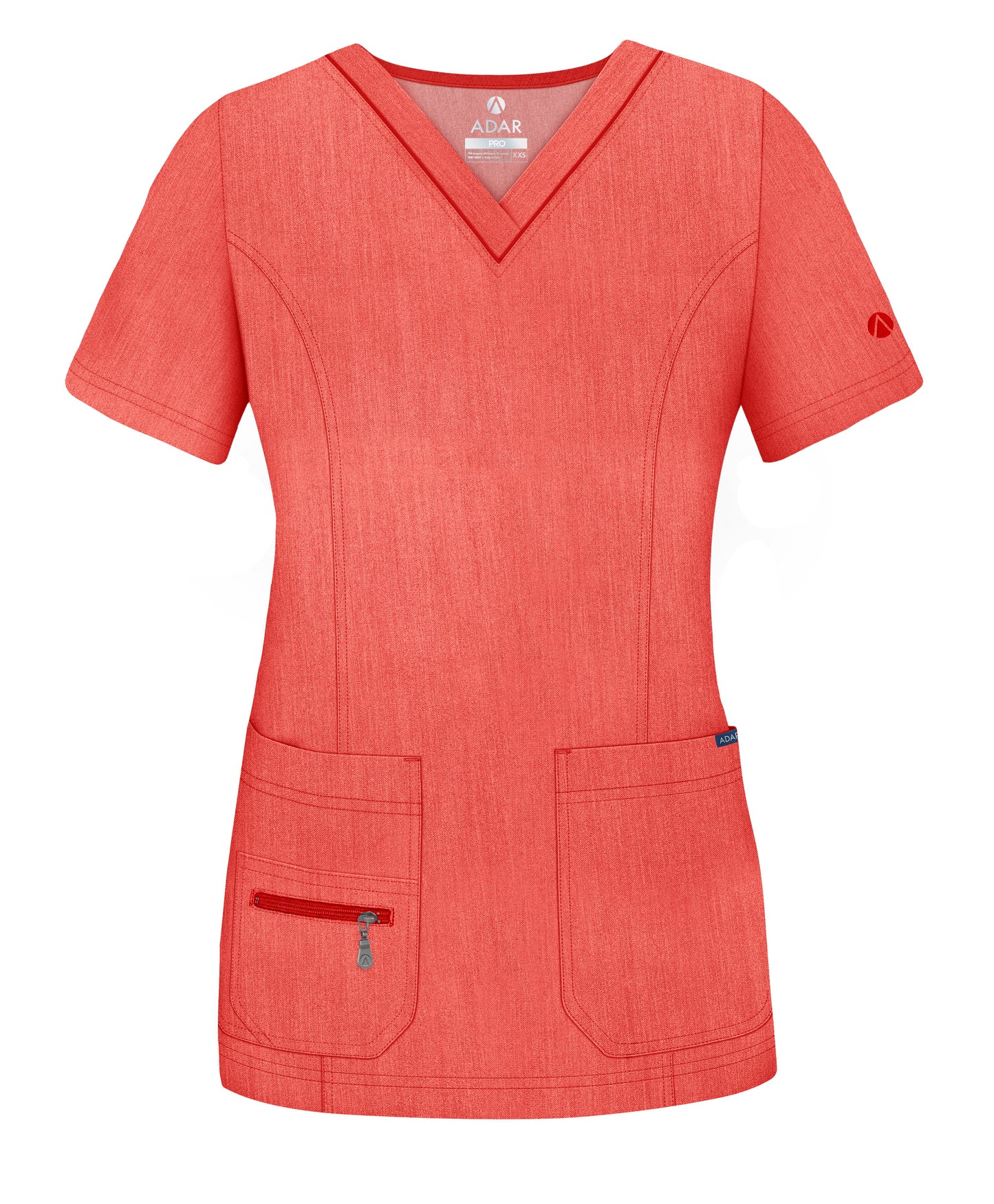 ADAR Pro Womens Elevated V-neck Scrub Top