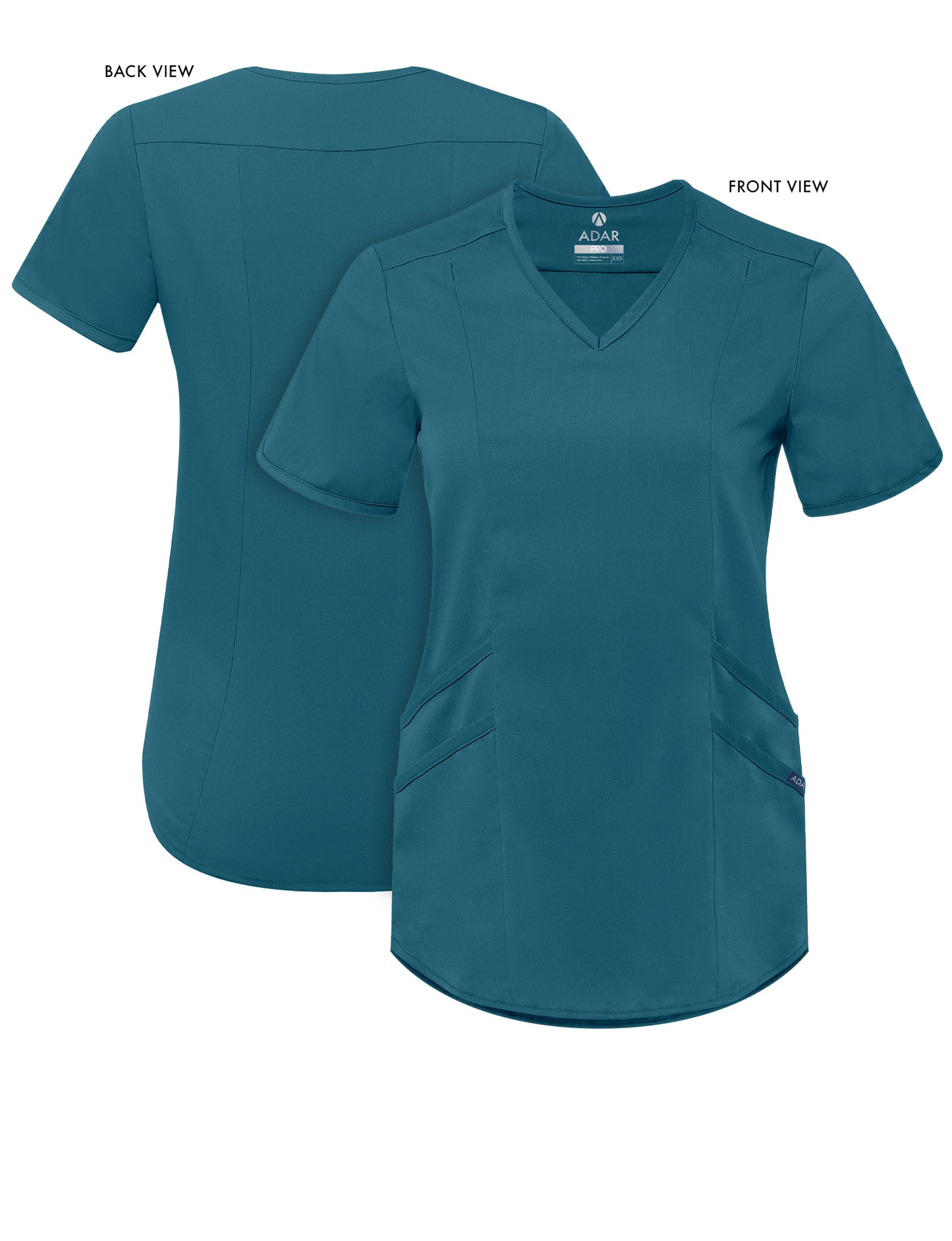 ADAR Pro Women's Modern V-Neck Scrub Top