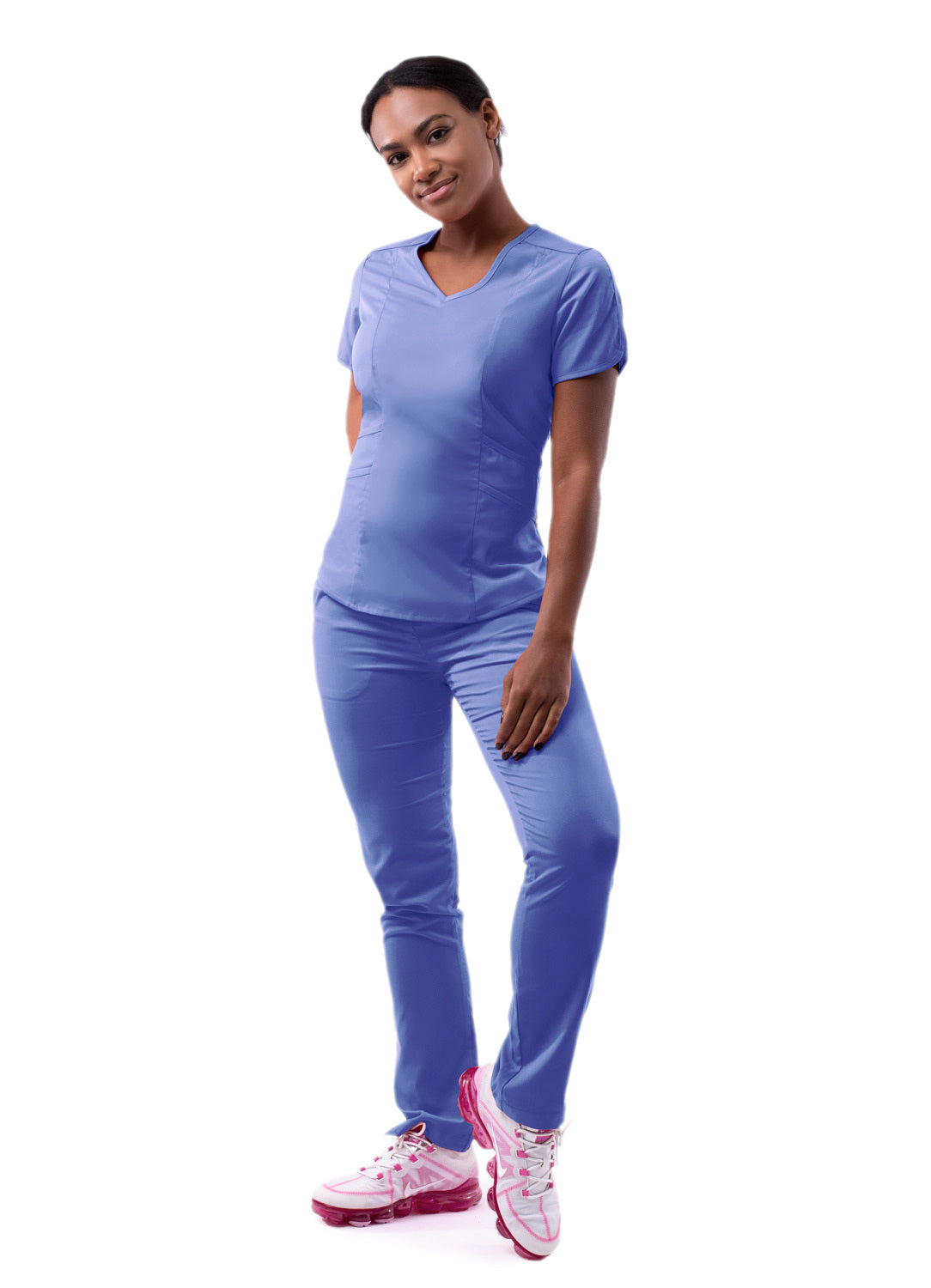 ADAR Pro Women's Modern V-Neck Scrub Top