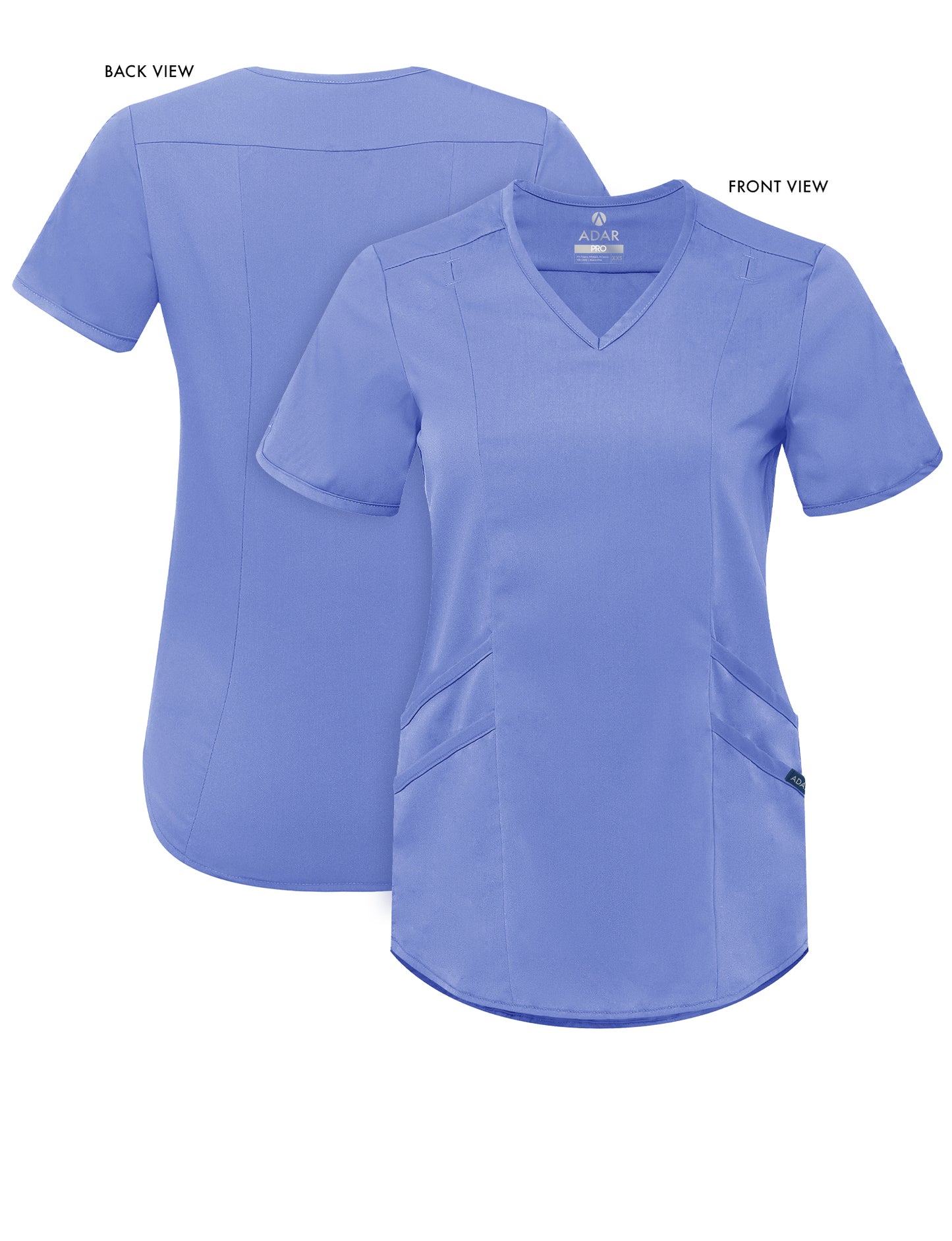 ADAR Pro Women's Modern V-Neck Scrub Top