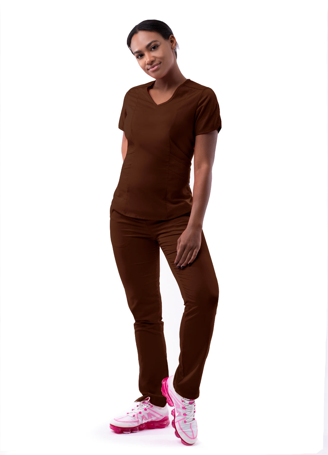 ADAR Pro Women's Modern V-Neck Scrub Top
