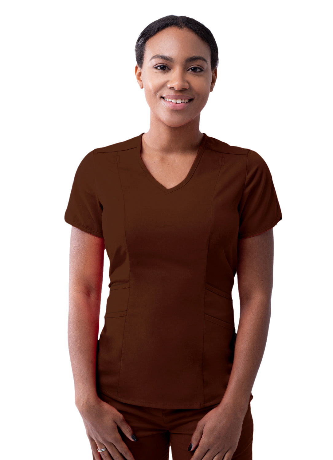 ADAR Pro Women's Modern V-Neck Scrub Top