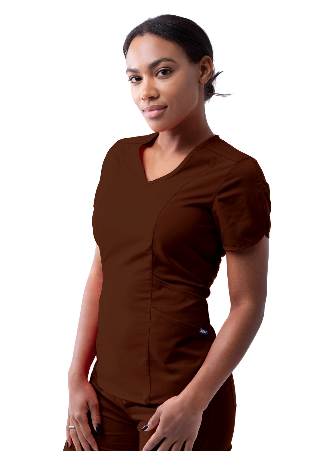 ADAR Pro Women's Modern V-Neck Scrub Top
