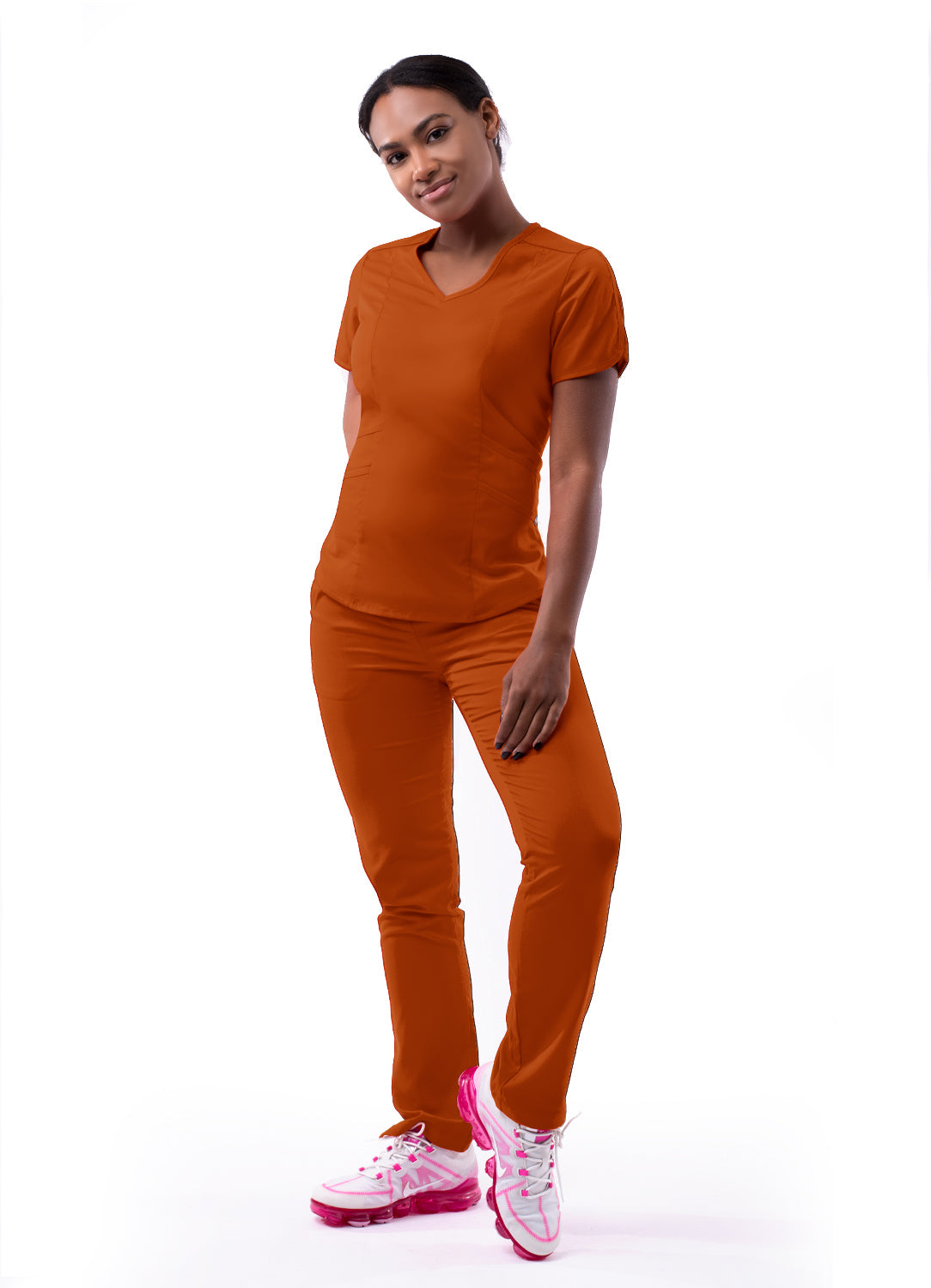 ADAR Pro Women's Modern V-Neck Scrub Top