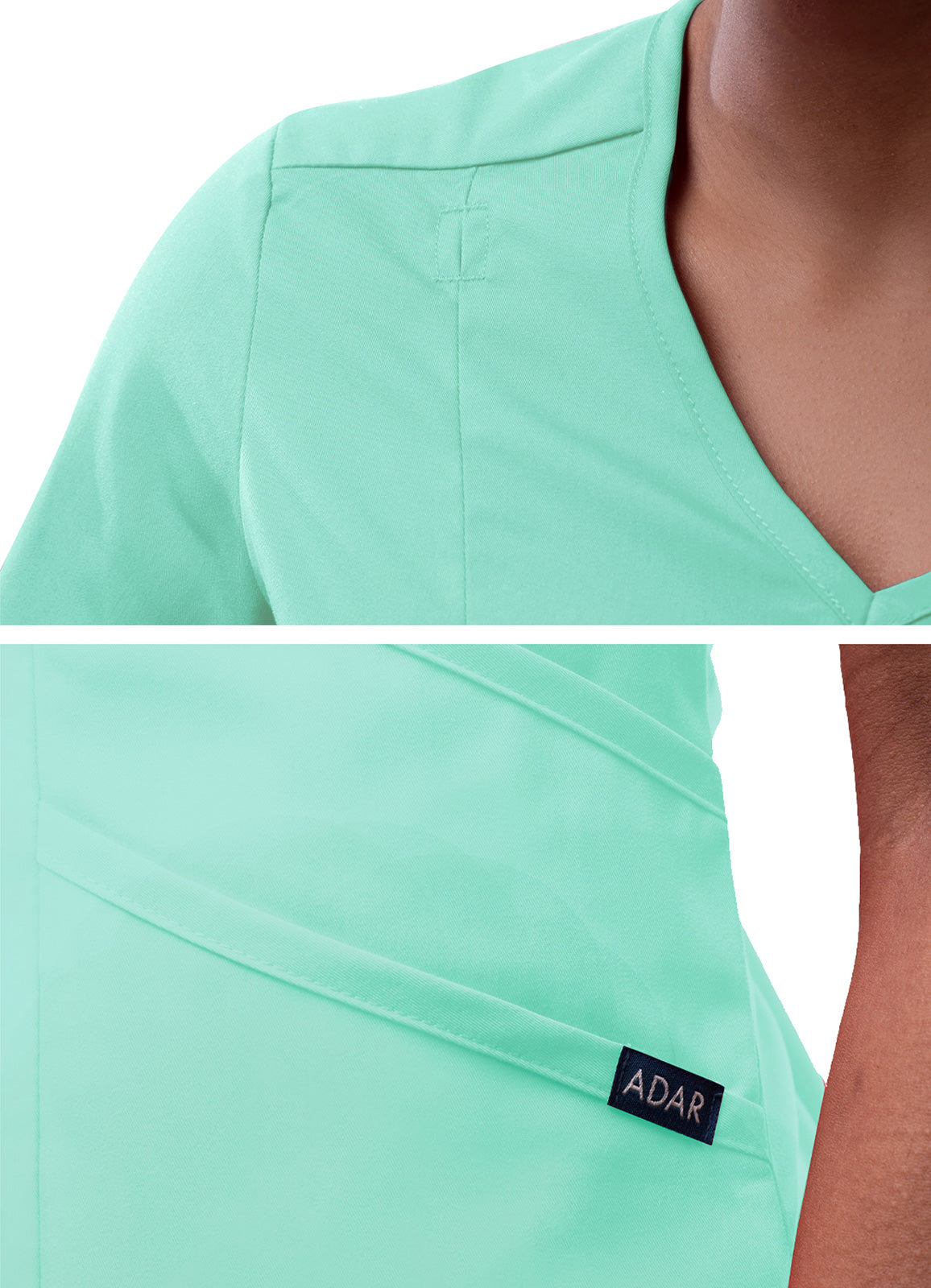 ADAR Pro Women's Modern V-Neck Scrub Top