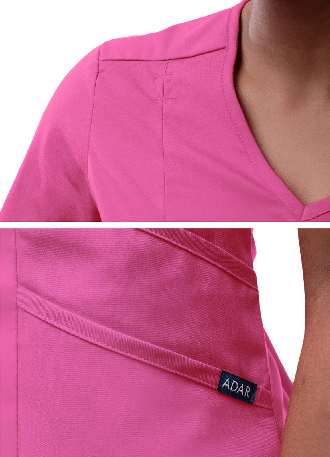 ADAR Pro Women's Modern V-Neck Scrub Top