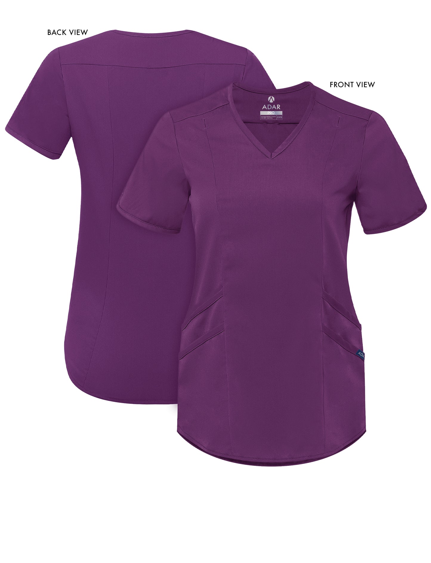 ADAR Pro Women's Modern V-Neck Scrub Top