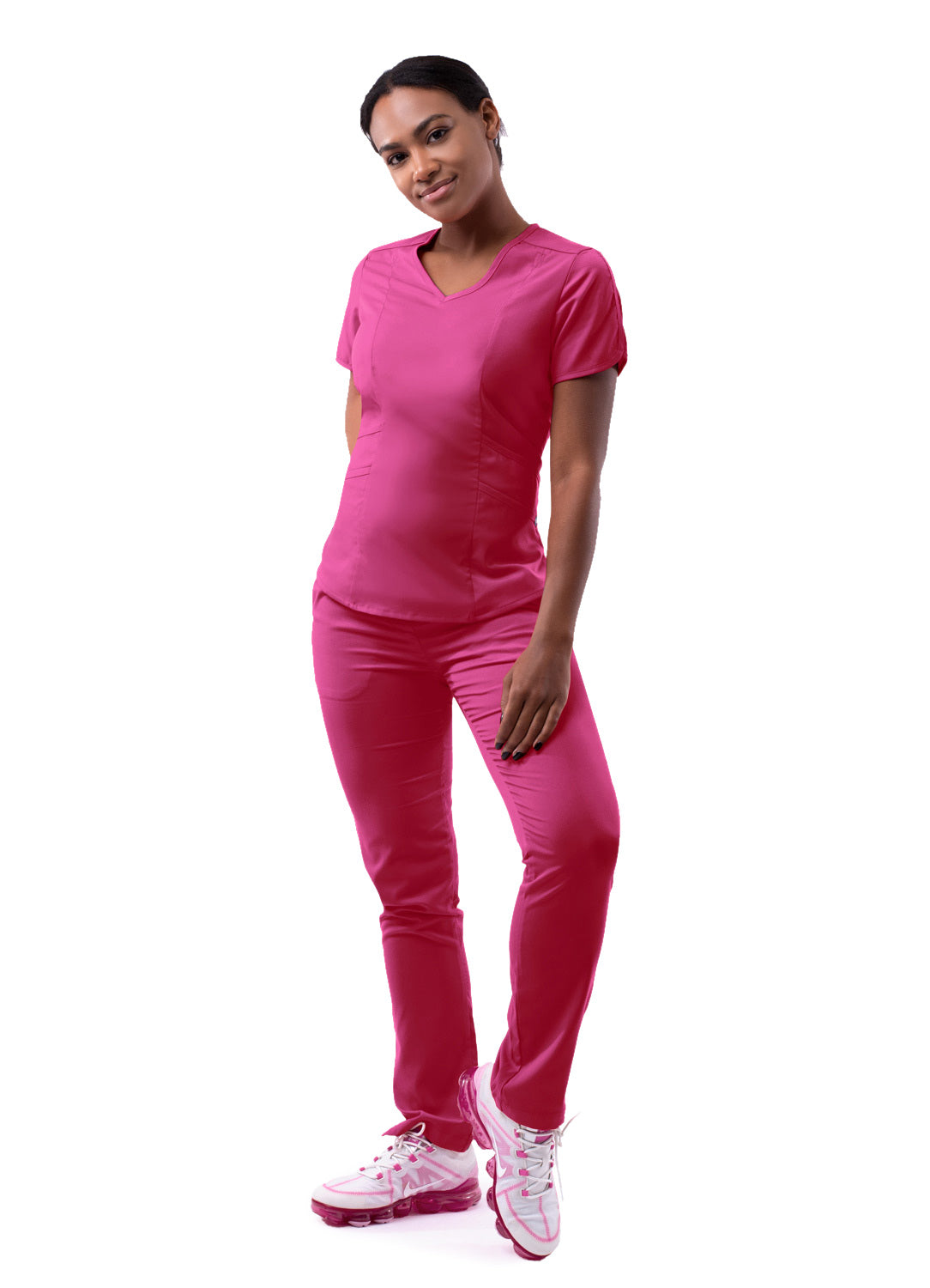 ADAR Pro Women's Modern V-Neck Scrub Top