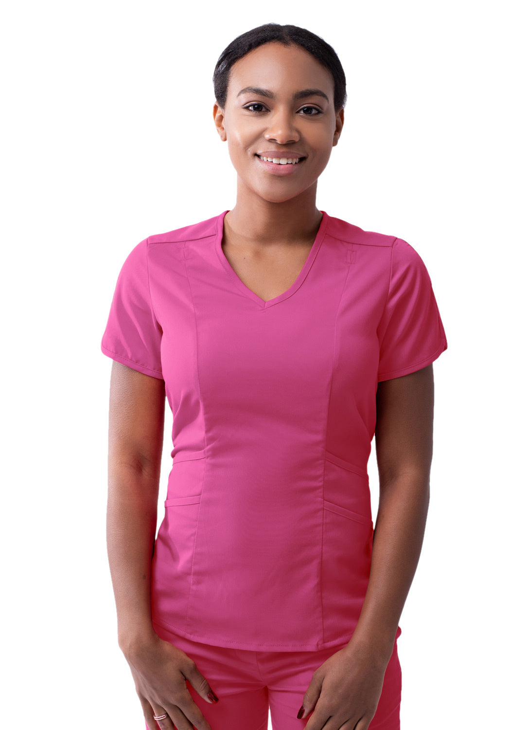 ADAR Pro Women's Modern V-Neck Scrub Top