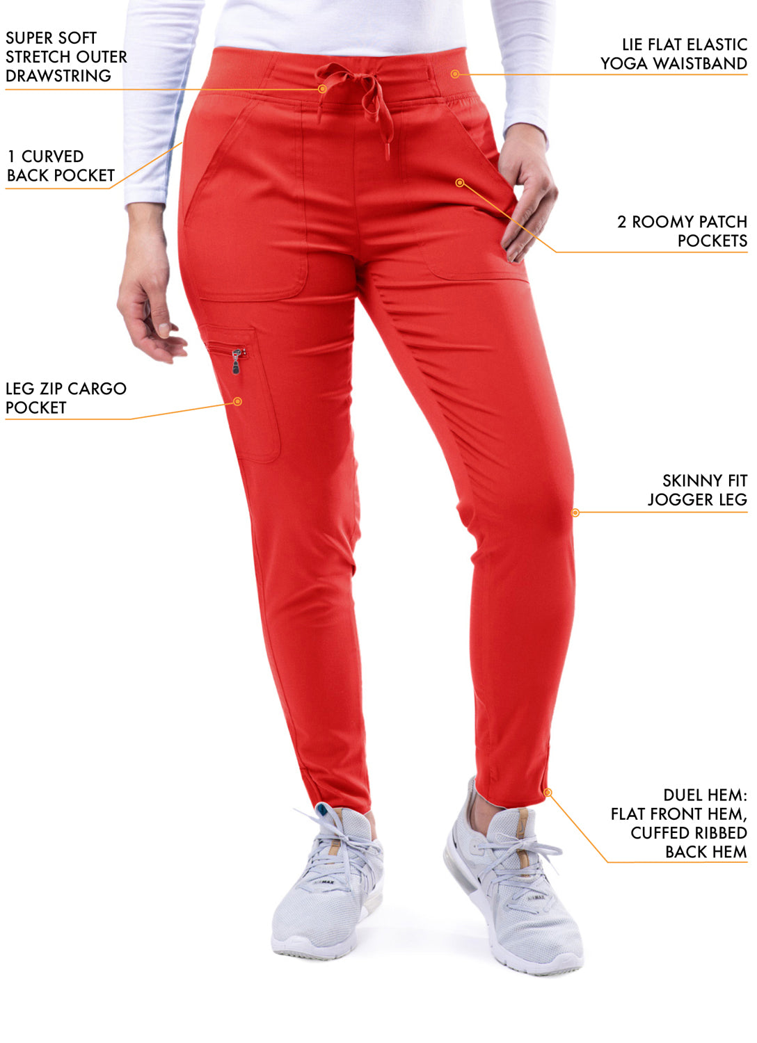 ADAR Pro Women's Ultimate Yoga Jogger Pant  Tall