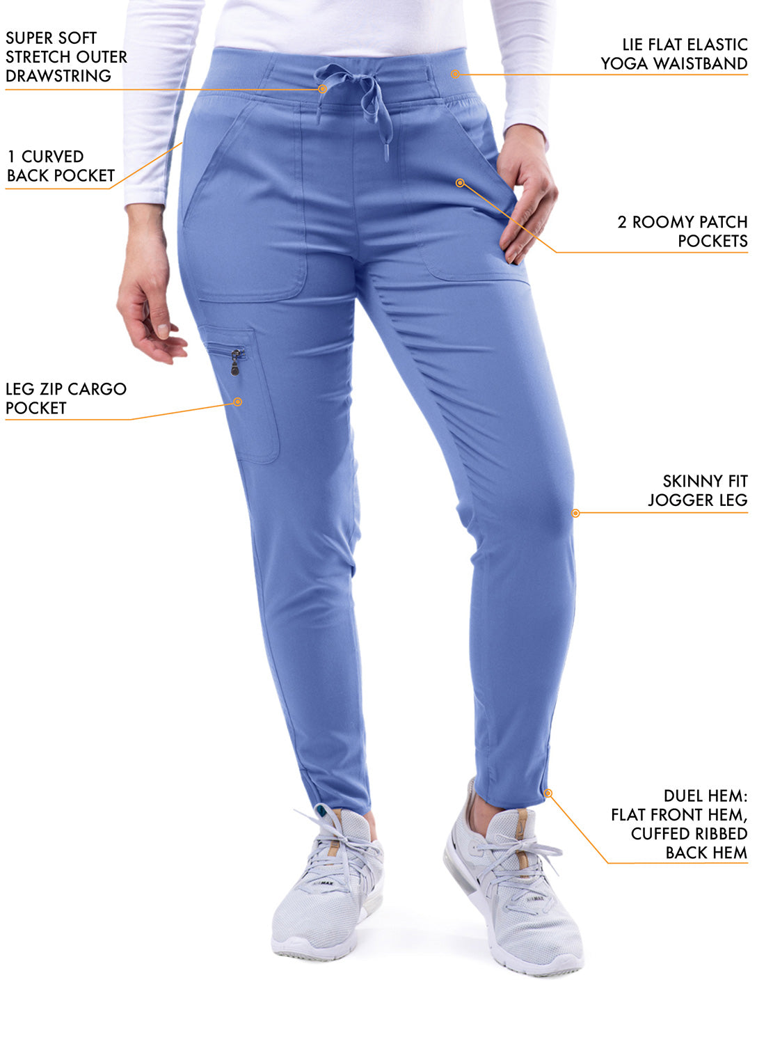 ADAR Pro Women's Ultimate Yoga Jogger Pant  Tall