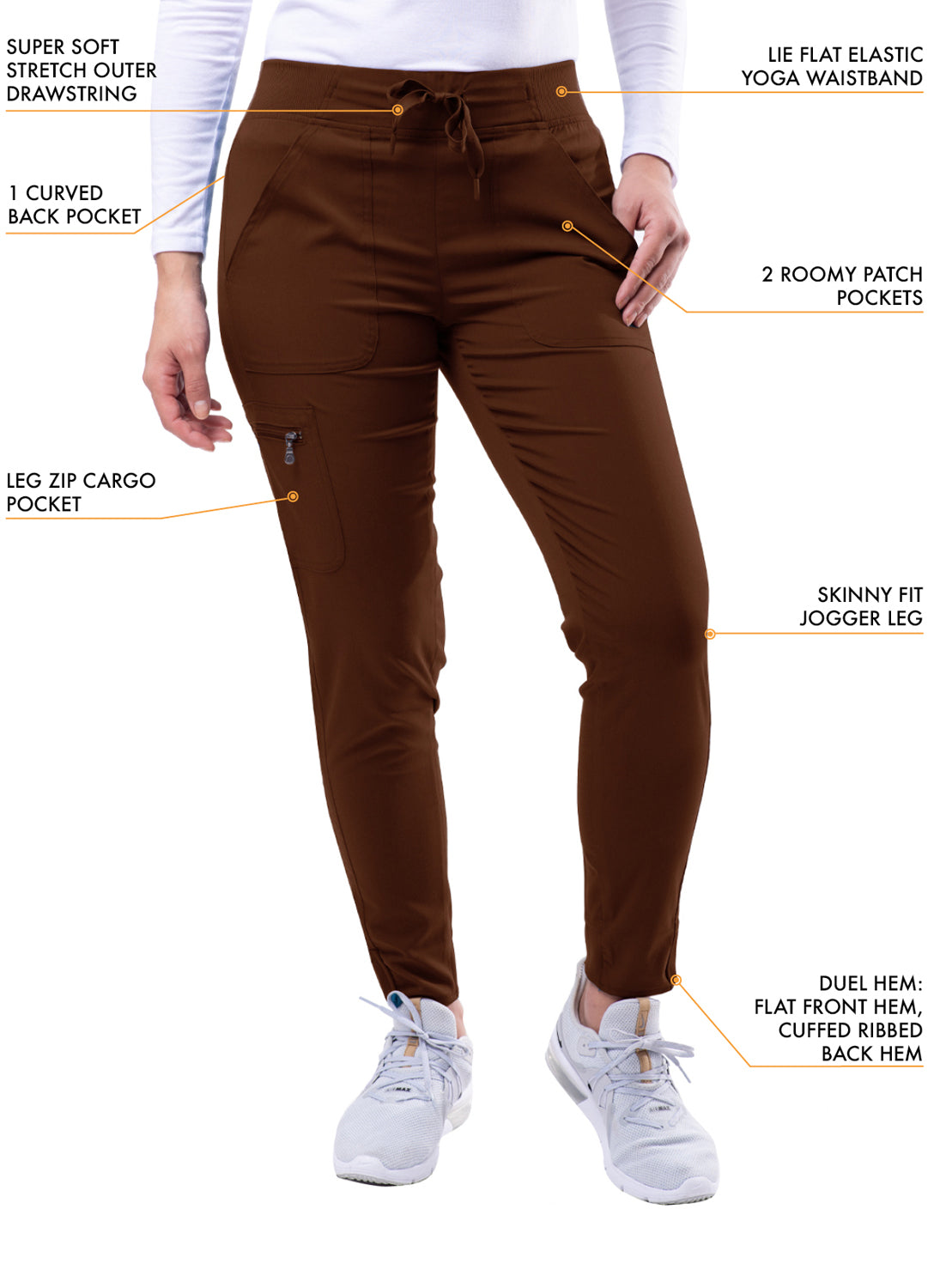 ADAR Pro Women's Ultimate Yoga Jogger Pant  Tall