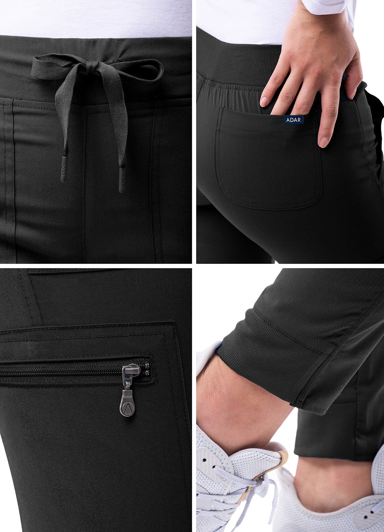 ADAR Pro Women's Ultimate Yoga Jogger Pant  Tall