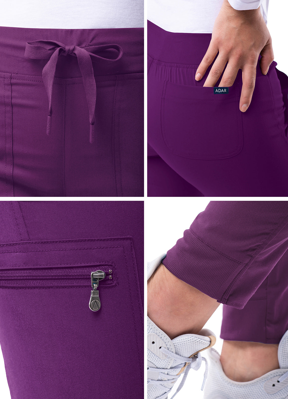 ADAR Pro Women's Ultimate Yoga Jogger Pant  Tall