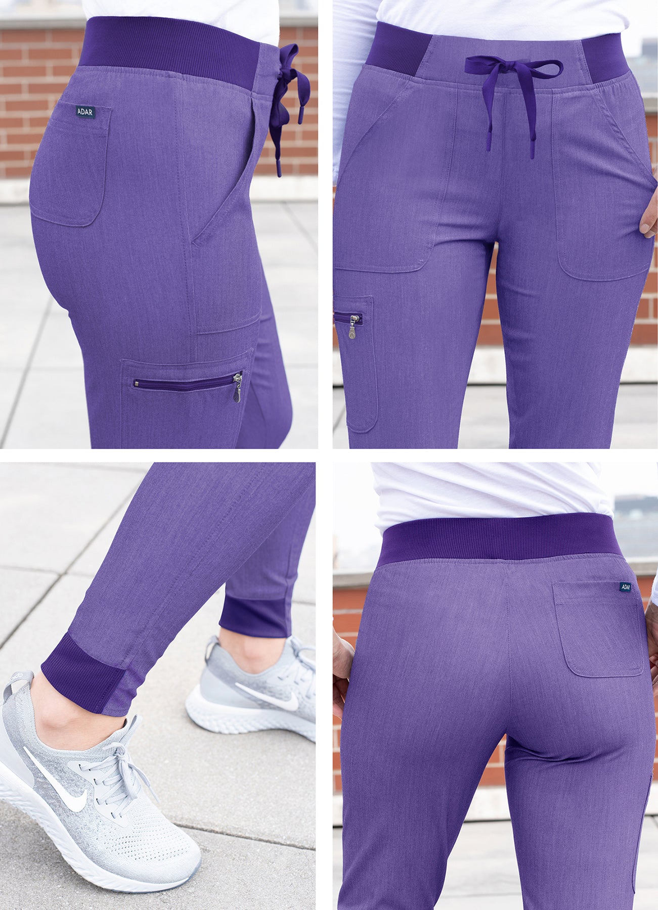 ADAR Pro Women's Ultimate Yoga Jogger Pant  Tall