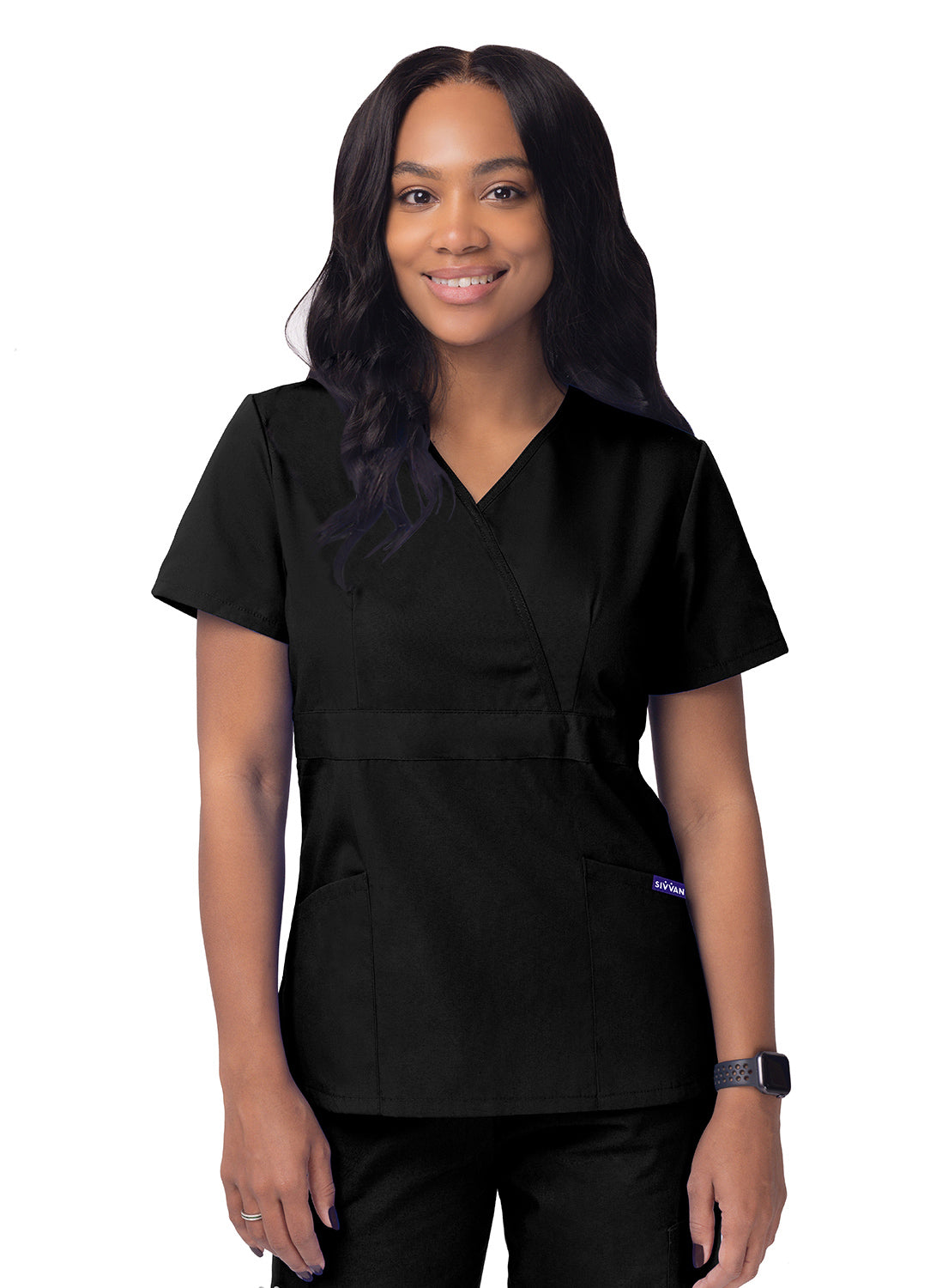 Sivvan Women's Mock Wrap Top