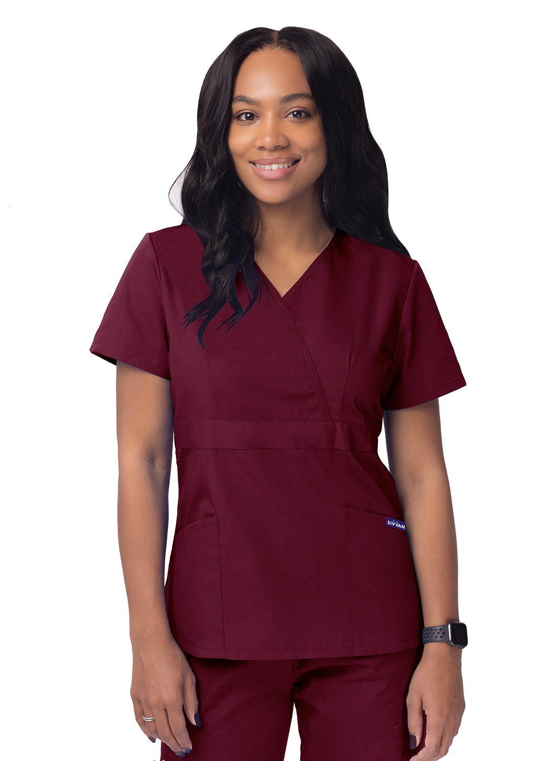 Sivvan Women's Mock Wrap Top